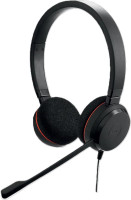 Jabra 4999-823-369, Evolve 20 SE, USB C/A, MS Stereo Headset, Plug-and-play, Noise-cancelling, Clearer Conversation, Manage Calls Easily, Leatherette Ear Cushions, 2 Year Warranty