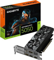 Gigabyte GV-N5050OC-8GL, GeForce RTX 5050 OC Low Profile 8G, 8GB GDDR6, Core Clock: 2587MHz, Cuda Core: 2560, 2xHDMI, 2xDP, PSU: 550W, PCIe5.0