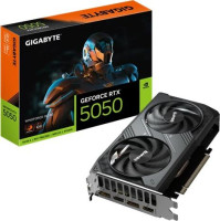 Gigabyte GV-N5050WF2OC-8GD, Nvidia GeForce RTX 5050 WINDFORCE OC 8G, 8GB GDDR6, Core Clock: 2572MHz, Cuda Core: 2560, 2xHDMI, 2xDP, PSU: 550W, PCIe5.0