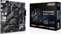 Asus PRIME-B550M-K-ARGB, mATX, AMD AM4, 2x DDR4, 2xM.2 4xSATA, RAID, 1xPCIe 4.0, 1xHDMI, 1xDP, Realtek 1Gb Ethernet, 4x USB 3.2