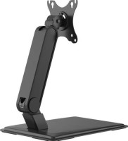 Brateck LDT73-T01, Single-Monitor Stell Articulating Monitor Mount Fit, Most 17'-32' Monitor, Up to 9KG, VESA, 75x75,100x100, Black