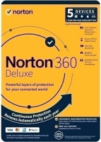 Norton 21441488, 360 DELUXE 50GB AU 1 USER 5 DEVICE 12MO GENERIC ENR RSP DVDSLV GUM
