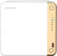 QNAP TS-462-4G, 4 Bay Desktop NAS, Intel Celeron N4505 Dual Core 2.0GHz, 4 GB DDR4 Onboard Not Expandable, 4x3.5"/2.5" SATA 6Gb/s Drive Bays, 2xM.2 2280 PCIe, 4xUSB-A, HDMI 2.0 QNAP TS-462-4G, 4 Bay Desktop NAS, Intel Celeron N4505 Dual Core 2.0GHz, 4 GB DDR4 Onboard Not Expandable, 4x3.5"/2.5" SATA 6Gb/s Drive Bays, 2xM.2 2280 PCIe, 4xUSB-A, HDMI 2.0
