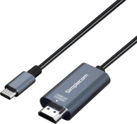 Simplecom DA322 USB-C Type-C to HDMI 2.0 Cable 2M HDCP 4K@60Hz Simplecom DA322 USB-C Type-C to HDMI 2.0 Cable 2M HDCP 4K@60Hz
