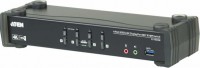 Aten CS1924M-AT-U, 4 Port USB 3.0 4K DisplayPort KVMP Switch w/Built-in MST Hub, 1 HDMI and 1 DP output, 2 Years