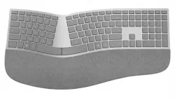 Microsoft 3SQ-00004, Surface Ergonomic Bluetooth Keyboard, Grey, 2 AAA alkaline batteries Microsoft 3SQ-00004, Surface Ergonomic Bluetooth Keyboard, Grey, 2 AAA alkaline batteries