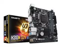 Gigabyte GA-H310M-S2V, V2.0 LGA1151 9 Genration mATX Motherboard, 2 x DDR4, 2 x PCIe, 1 x D-Sub, 1 x DVI-D, 4 x SATA, GbE LAN, 4 x USB3.1, 6 x USB2.0, Gigabyte GA-H310M-S2V, V2.0 LGA1151 9 Genration mATX Motherboard, 2 x DDR4, 2 x PCIe, 1 x D-Sub, 1 x DVI-D, 4 x SATA, GbE LAN, 4 x USB3.1, 6 x USB2.0,