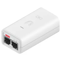 Ubiquiti POE-24-7W-G-WH, PoE Injector, 24VDC, .3A, Gigabit, 1 Year Ubiquiti POE-24-7W-G-WH, PoE Injector, 24VDC, .3A, Gigabit, 1 Year