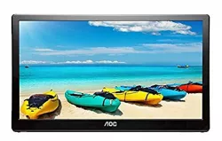 AOC 15.6", IPS 5ms Full HD 1920X1080 USB 3.0 Powered Business Monitor - Tilt, VESA75mm AOC 15.6", IPS 5ms Full HD 1920X1080 USB 3.0 Powered Business Monitor - Tilt, VESA75mm