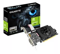 NVIDIA GT 710 D5 954MHz 2GB GDDR5 1xHDMI 1xDVI 1xD-Sub Low Profile 1xFan 300W 3 Years Warranty GV-N710D5-2GIL NVIDIA GT 710 D5 954MHz 2GB GDDR5 1xHDMI 1xDVI 1xD-Sub Low Profile 1xFan 300W 3 Years Warranty GV-N710D5-2GIL