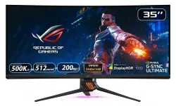 Asus PG35VQ, 35" ROG Swift 200Hz UWQHD 2ms Curved G-Sync Gaming Monitor Asus PG35VQ, 35" ROG Swift 200Hz UWQHD 2ms Curved G-Sync Gaming Monitor