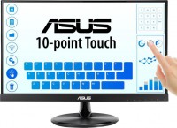 Asus VT229H, 21.5" IPS LED, Touch Screen, 1920x1080, 16:9, 5ms, 1xHDMI, 1xVGA, USB, Speakers, VESA, Adjustable Height, Tilt, 