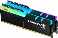G.Skill F4-4000C18D-16GTZRB, Trident Z RGB, DDR4 16GB(2X8GB), 4000MHz, CL18, 1.35V, Black