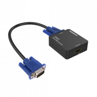 Simplecom CM201 Full HD VGA to HDMI Converter with 3.5 Audio Jack, 1080p