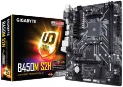 Gigabyte B450M-H, Ryzen AM4 ATX, 2xDDR4, 4xM.2, VGA, DVI, HDMI, LAN Gigabyte B450M-H, Ryzen AM4 ATX, 2xDDR4, 4xM.2, VGA, DVI, HDMI, LAN