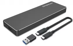 Simplecom SE503, NVMe PCIe (M Key) M.2 SSD to USB 3.1 Gen 2 Type C Enclosure 10Gbps Simplecom SE503, NVMe PCIe (M Key) M.2 SSD to USB 3.1 Gen 2 Type C Enclosure 10Gbps