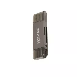 Volans VL-CR05, USB3.0 (A+C) SD/Micro SD Card Reader Volans VL-CR05, USB3.0 (A+C) SD/Micro SD Card Reader