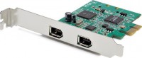 Startech PEX1394A2V2, 2 Port PCI Express FireWire Card,