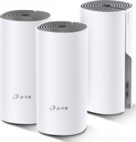 TP-Link Deco E4(3-pack), AC1200 Whole Home Mesh Wi-Fi System, 2xGbE Ports, 2×Antenna, MU-MIMO, Wireless AC, 