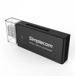 Simplecom CR301, SupterSpeed USB 3.0 Card Reader 2 Slot Simplecom CR301, SupterSpeed USB 3.0 Card Reader 2 Slot