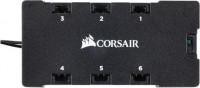 Corsair CO-8950020, RGB Fan LED Hub Six 6 port RGB LED hub for Corsair RGB fans, 1 Year