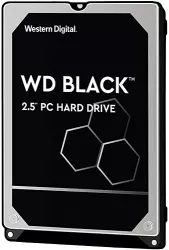 Western Digital, 1TB, WD10SPSX, Black 2.5" SATA HDD, 7200RPM, 6Gb/s, 64MB Cache Western Digital, 1TB, WD10SPSX, Black 2.5" SATA HDD, 7200RPM, 6Gb/s, 64MB Cache