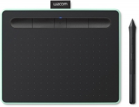 Wacom CTL-4100WL/E0-C, Intuos Small with Bluetooth Pistachio, 1 Year