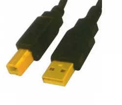 USB PRINTER CABLE 2 A-B PLUGS CABLE 2 METRES HUSB2AB2 USB PRINTER CABLE 2 A-B PLUGS CABLE 2 METRES HUSB2AB2