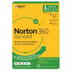 Norton 21396438, 360 Standard, 10GB, 1 User, 1 Device, 12 Months, PC, MAC, Android Norton 21396438, 360 Standard, 10GB, 1 User, 1 Device, 12 Months, PC, MAC, Android