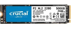 Crucial P2 500GB M.2 (2280) NVMe PCIe SSD - QLC NAND 2300/940 MB/s 300TBW 1.5mil hrs MTBF SMART & TRIM Acronis True Image Cloning 5yrs ~CT500P1SSD8 Crucial P2 500GB M.2 (2280) NVMe PCIe SSD - QLC NAND 2300/940 MB/s 300TBW 1.5mil hrs MTBF SMART & TRIM Acronis True Image Cloning 5yrs ~CT500P1SSD8