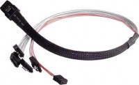Silverstone SST-CPS03, SFF-8087 36pin to SATA 7 pin*4 with Sideband Cable (SGPIO), 0.5m