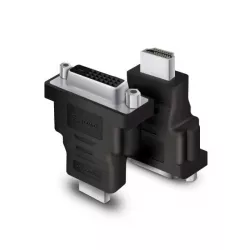 ALOGIC Premium HDMI (M) to DVI-D (F) Adapter - Male to Female - Retail Blister Packaging ALOGIC Premium HDMI (M) to DVI-D (F) Adapter - Male to Female - Retail Blister Packaging