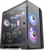 Thermaltake CA-1Q6-00M1WN-00, View 51, Mid-Tower, Tempered Glass, Drive Bays: 2x2.5"(Accessible), 2x3.5"or 2.5"(Hidden), Expansion slot: 8, Motherboard Support: Mini-ITX/Micro-ATX/ATX/E-ATX, Pre-Installed Fan: 2x200mm/1x120mm, Black