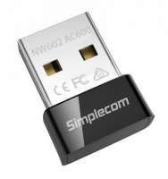 Simplecom NW602 AC600 Dual Band Nano USB WiFi Wireless Adapter
