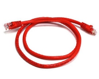 8Ware CB8W-PL6A-0.5RD, Cat6a UTP Ethernet Cable 0.5m (50cm) Snagless Red