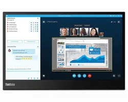 THINKVISION M14 14-INCH MOBILE MONITOR IPS 1920X1080 (16:9) TILT 2XUSB-TYPE C INPUT USB TYPE C ONLY (POWER ADAPTER IS NOT PROVIDED) 3Y WARRANTY 61DDUAR6AU THINKVISION M14 14-INCH MOBILE MONITOR IPS 1920X1080 (16:9) TILT 2XUSB-TYPE C INPUT USB TYPE C ONLY (POWER ADAPTER IS NOT PROVIDED) 3Y WARRANTY 61DDUAR6AU