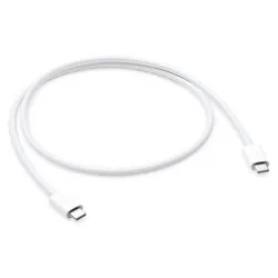 Apple MQ4H2FE/A, Thunderbolt 3 (USB-C) Cable (0.8m) Apple MQ4H2FE/A, Thunderbolt 3 (USB-C) Cable (0.8m)