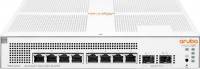 Aruba JL681A, Instant On 1930 Smart Managed POE Switch, 8x Gigabit RJ45 Ports, 2x SFP 1GbE Ports, PoE Budget: 124W