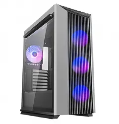 Deepcool R-CL500-BKNMA4N-A-1, CL500 4F-AP High Airflow Mid-Tower ATX Case Mesh Front Panel, Tempered Glass Side Panel, 4 Pre-installed A-RGB Fans Deepcool R-CL500-BKNMA4N-A-1, CL500 4F-AP High Airflow Mid-Tower ATX Case Mesh Front Panel, Tempered Glass Side Panel, 4 Pre-installed A-RGB Fans