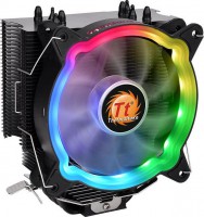 Thermaltake CL-P065-AL12SW-A, UX200 ARGB Lighting CPU Cooler, 120mm, Hydro bearing, LGA 1200/1156/1155/1151/1150/775 AM4/AM3+/AM3/AM2+/AM2/FM2/FM1, 1Yr.