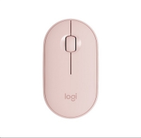 Logitech 910-005601, Pebble M350 Wireless Optical Mouse, Rose,Wireless Range:10m