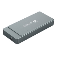 Orico TFM2T3-G40, Thunderbolt 3 NVME M.2 SSD Enclosure, Interface:USB Type-C, Capacity:2TB, Transmission Rate:40Gbps, Silver/Gray, 1 Year warranty