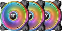 Thermaltake CL-F088-PL12SW-A, Riing Quad 12, Size: 120mm, Noise: 25 dBA, TT RGB Plus, 3 Fans Pack, 