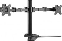 Brateck LDT33-T024, Dual Monitors Affordable Steel Articulating Monitor Stand Fit For Most 17"-32" Monitors, Up to 9kg per screen