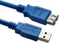 Astrotek CBAT-USB3-AA-2M, USB 3.0 Extension Cable, Type A Male to Type A Female, 2m, Blue