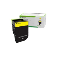 Lexmark LM70C8HYE, 708HYE High Yield Corporate Cartridge, 3K, Laser, Pages:3000, Yellow