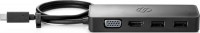 HP 7PJ38AA, USB-C Travel Hub G2, 90W, 3xUSB Port, 1xHDMI, 1xVGA, Wired