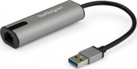 Startech US2GA30, 2.5GbE USB A to Ethernet Adapter, NBASE-T NIC. 1 GbE Multi Speed Gigabit Network, USB 3.1 Laptop to GbE LAN