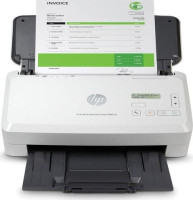 HP 6FW09A, Scanjet Enterprise Flow 5000 S5 Sheetfed Scanner, 600 dpi Optical, 48-bit Grayscale, 65 ppm (Mono/Color), Duplex Scanning, USB