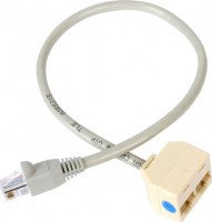 Startech RJ45SPLITTER, 2-to-1 RJ45 10/100 Mbps Splitter/Combiner, One adapter required at each end of the connection